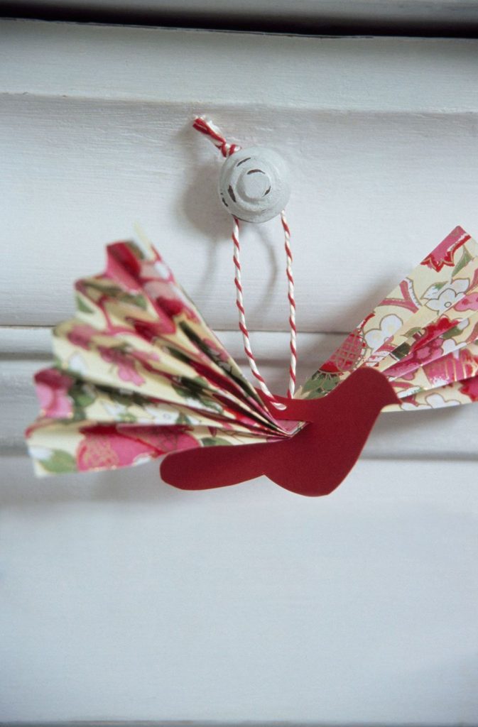 Vintage Craft Projects-Paper Bird Decoration