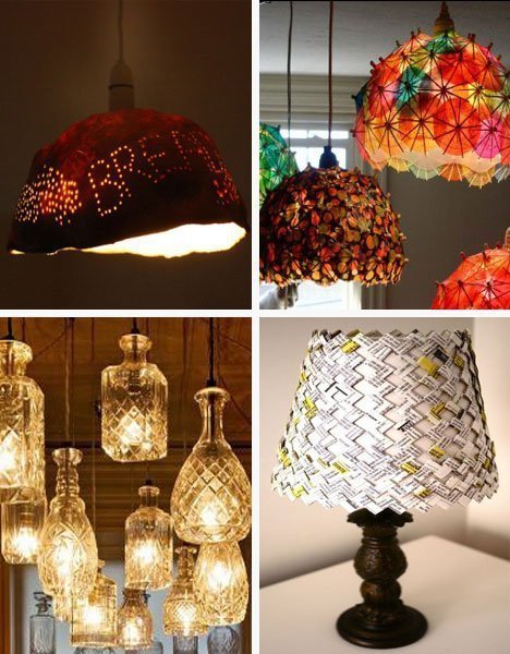 Up cycled Lamp
