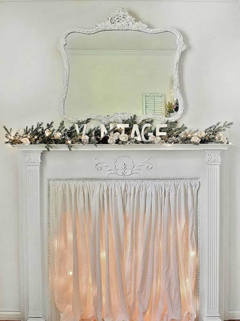 Mock Fire Non-working fireplace