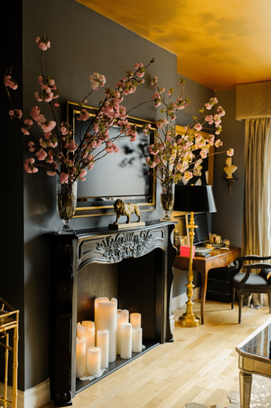 Non-Working decorating with Light Candles