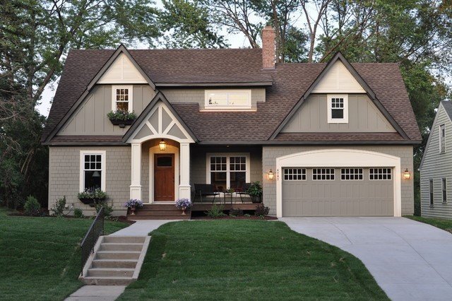 Dark Brown House