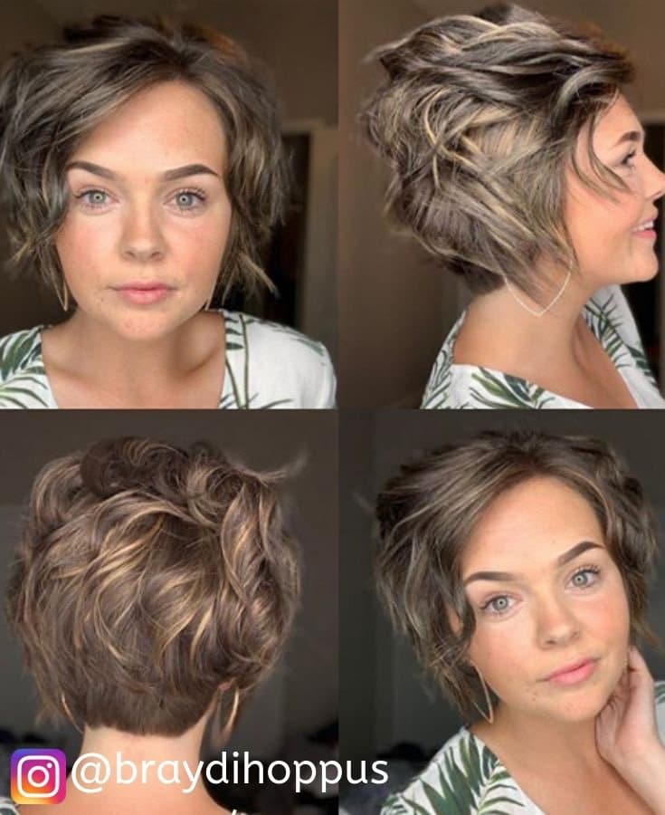 How To Style Short Haircuts Short Layered Hair