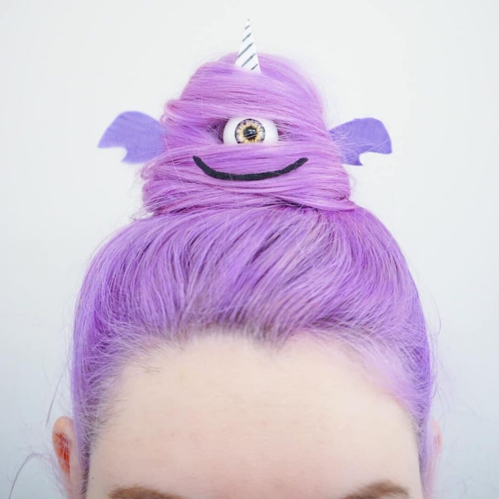 Cute Ghost Hairstyle