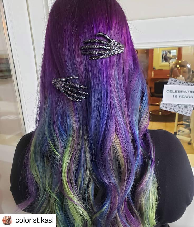 Galaxy Hair Color