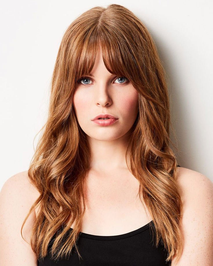 Curtain Bangs For Long Hair