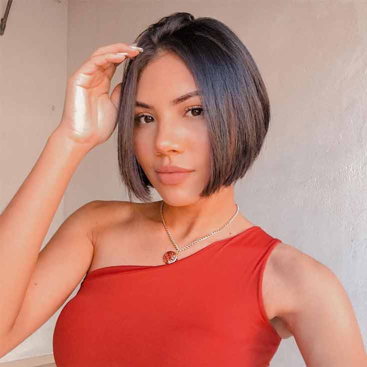 A Straight Cute Bob