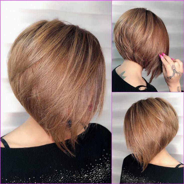 A Classic A-Line Style- Short hairstyle for straight hair