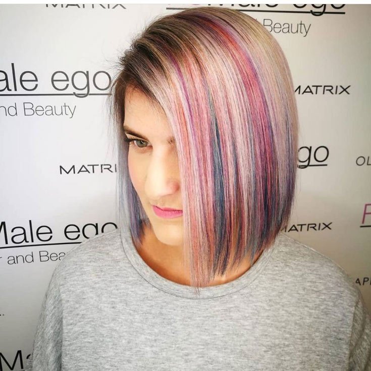 short straight hair shoulder length