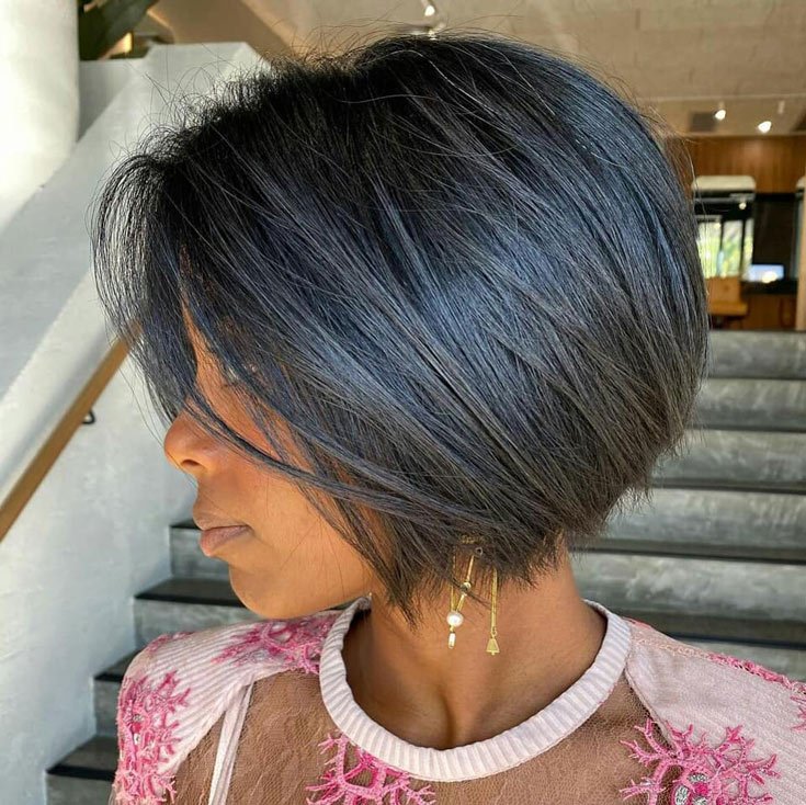 Short Haircut for Ethnic Hair 