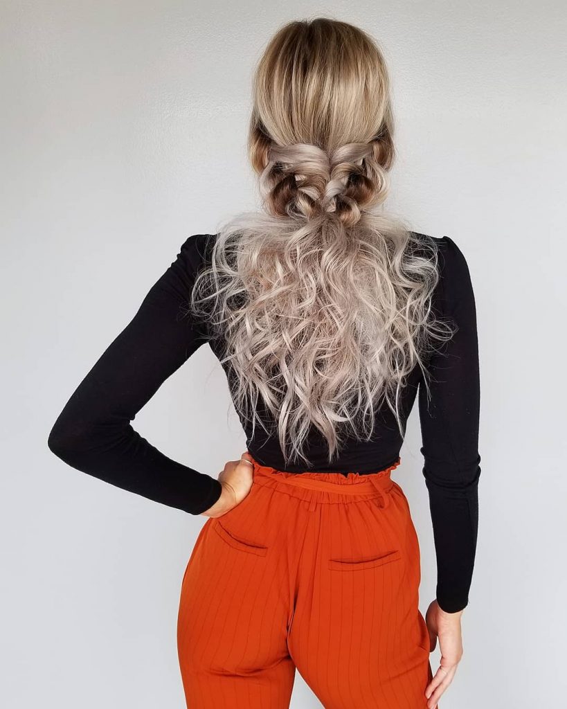 Pony Style for Christmas Hairstyles