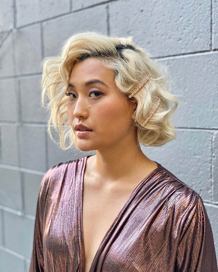 Faux Bob Holiday Hairdo