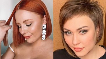Straight hairstyles