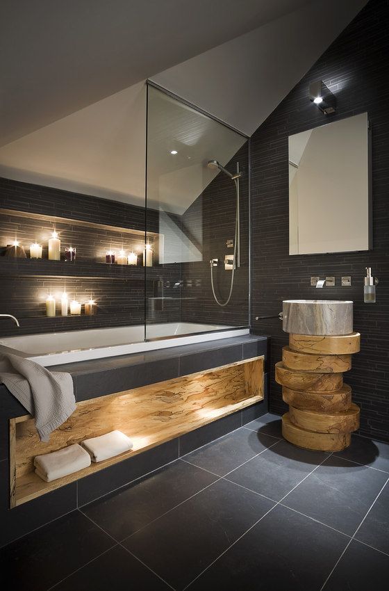 Black Aesthetic Bathroom