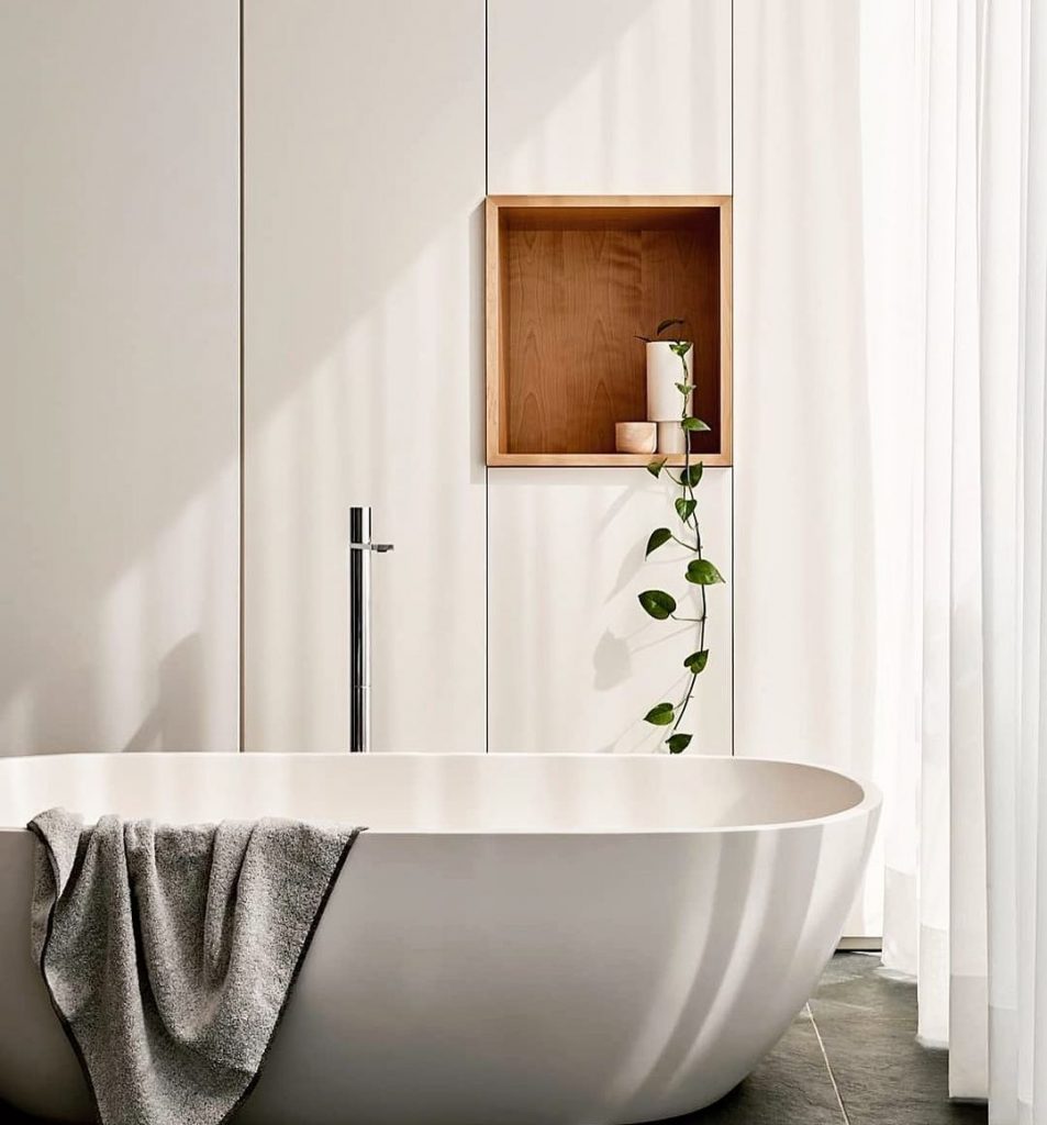 Simple bathroom design