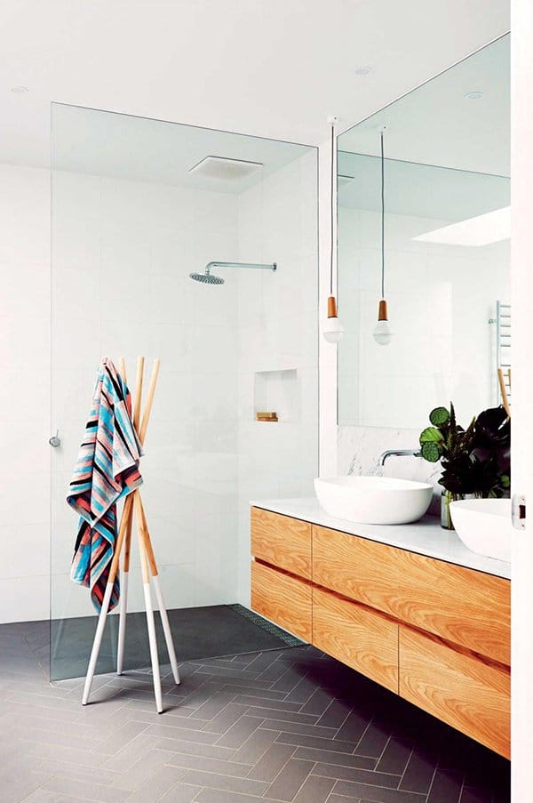 simple shower ideas