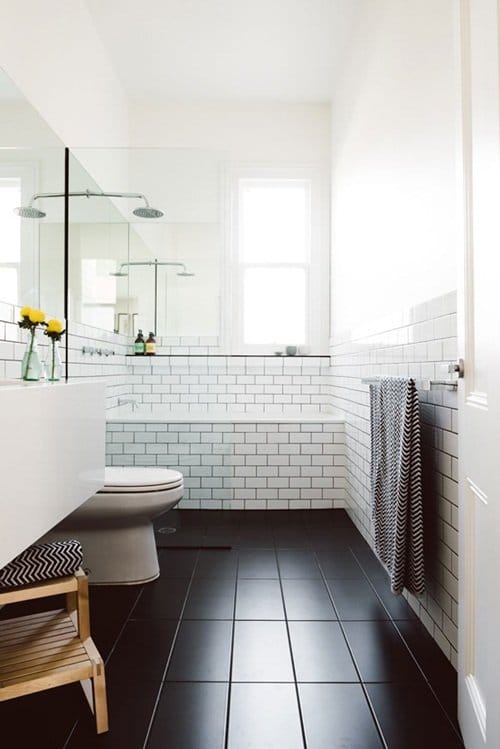 Monochrome Bathroom design