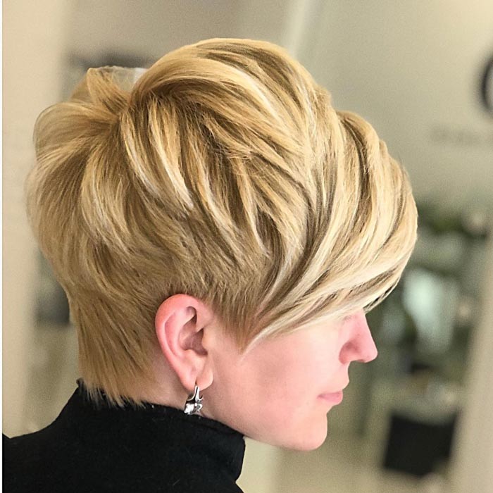 Classy Feather Cut Bangs