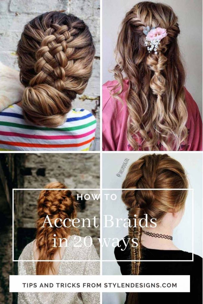 Recreating Accent Braid Hairstyles