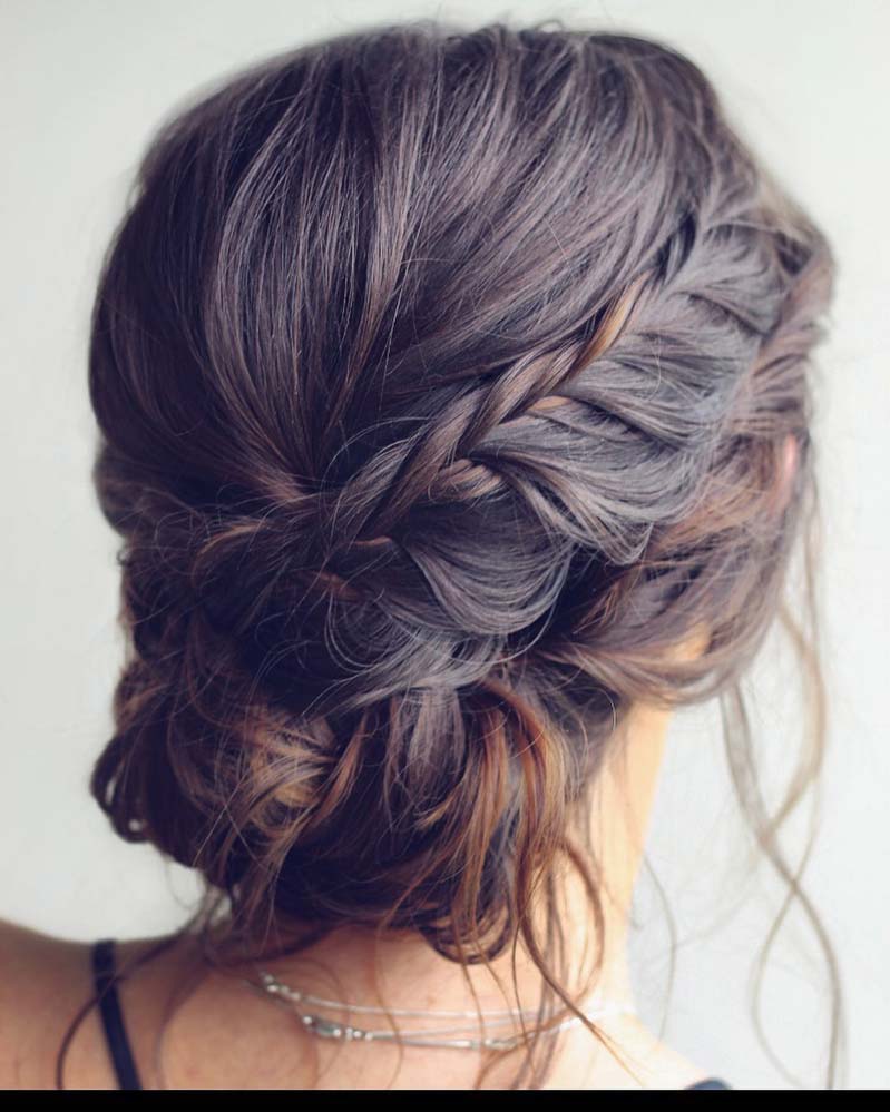 Simple Braided Updo