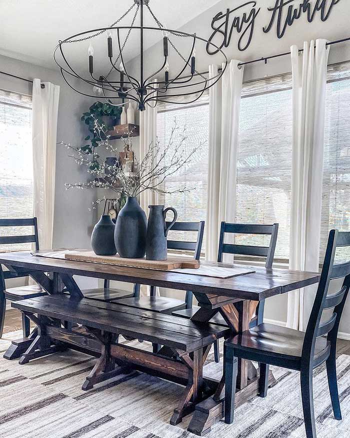 Modern farmhouse table