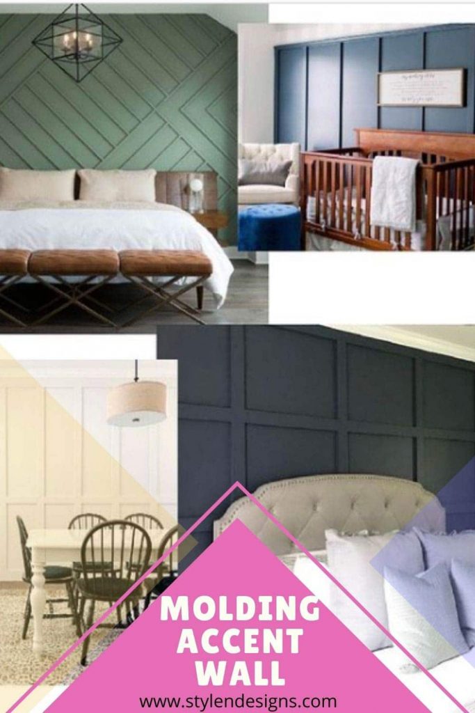 Molding Accent Wall
