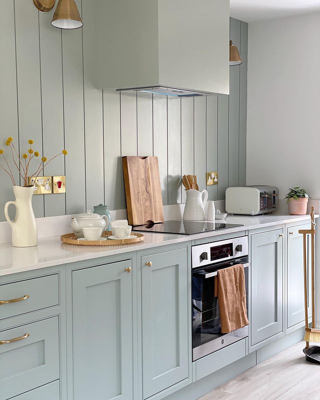 Kitchen Backsplash Shiplap Paneling