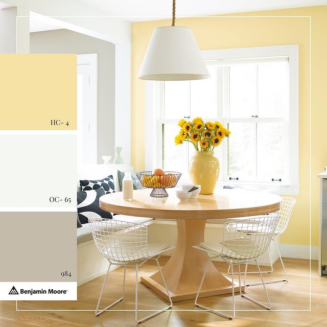 Yellow Accent Wall