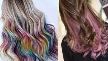 Hidden hair Color Ideas