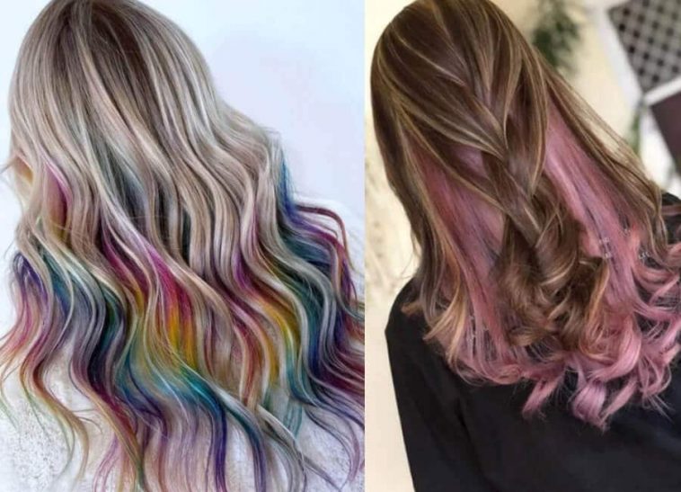 Hidden hair Color Ideas