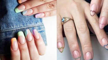 pastel nail art