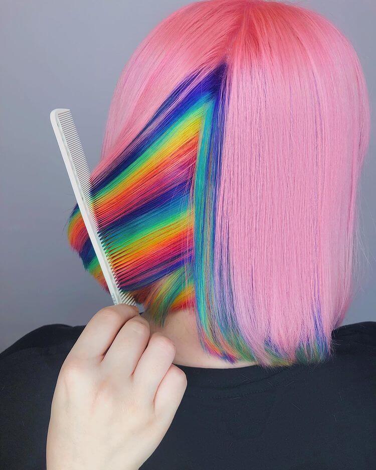 Peekaboo Colorful Under Hair Dye