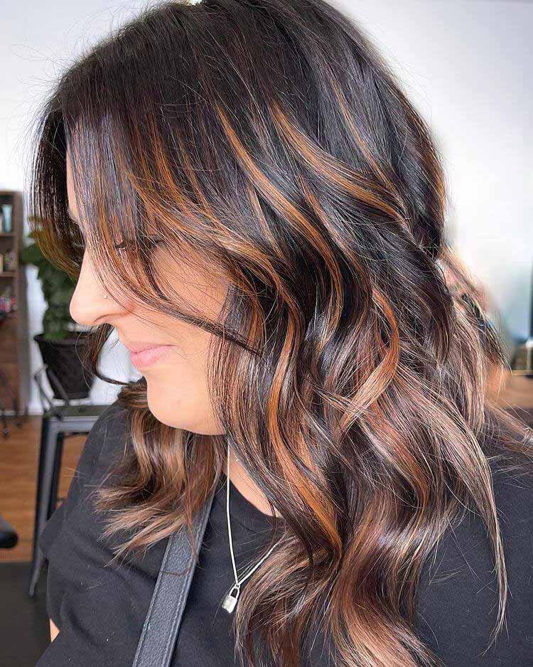 Copper Ribbon Highlights
