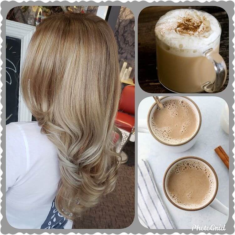 Latte Hair Color