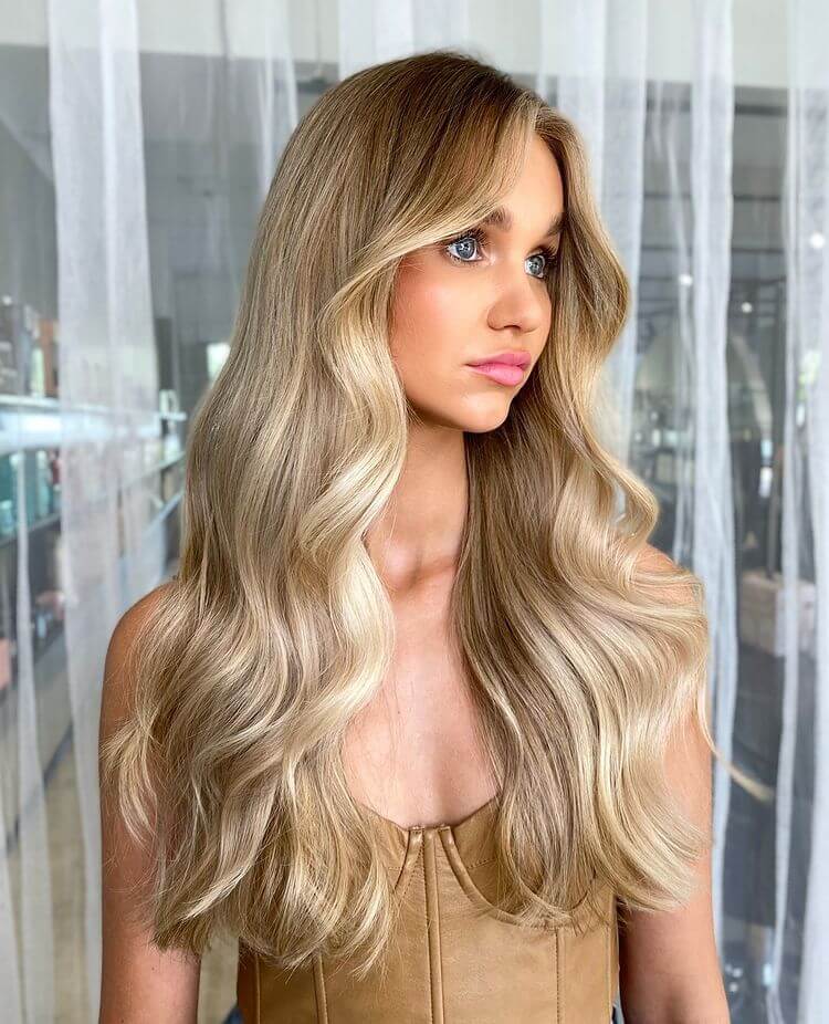 Lighter Front Strands - Hair Color Trend