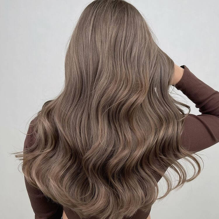 Milk Tea Hair Color