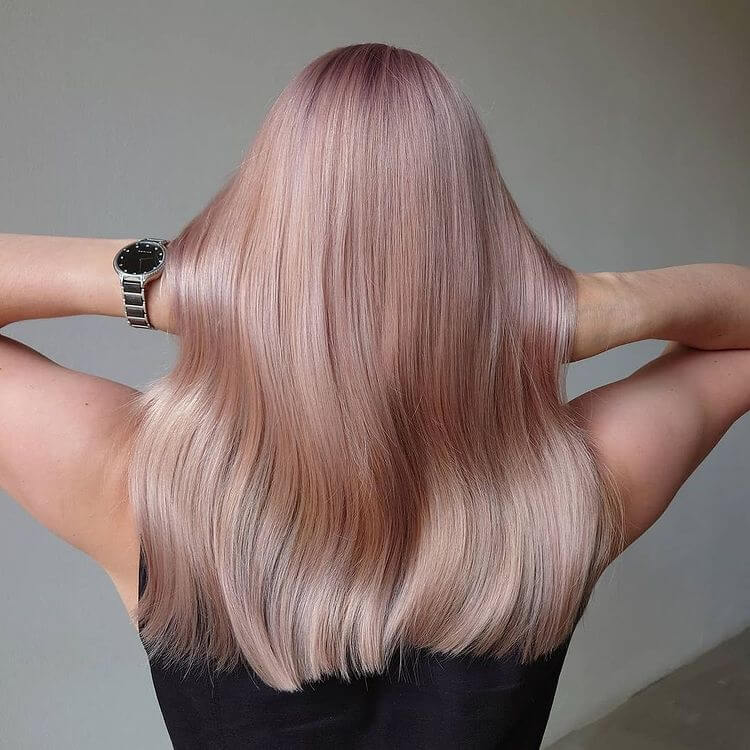 Peach Blonde Hair ColorTrend