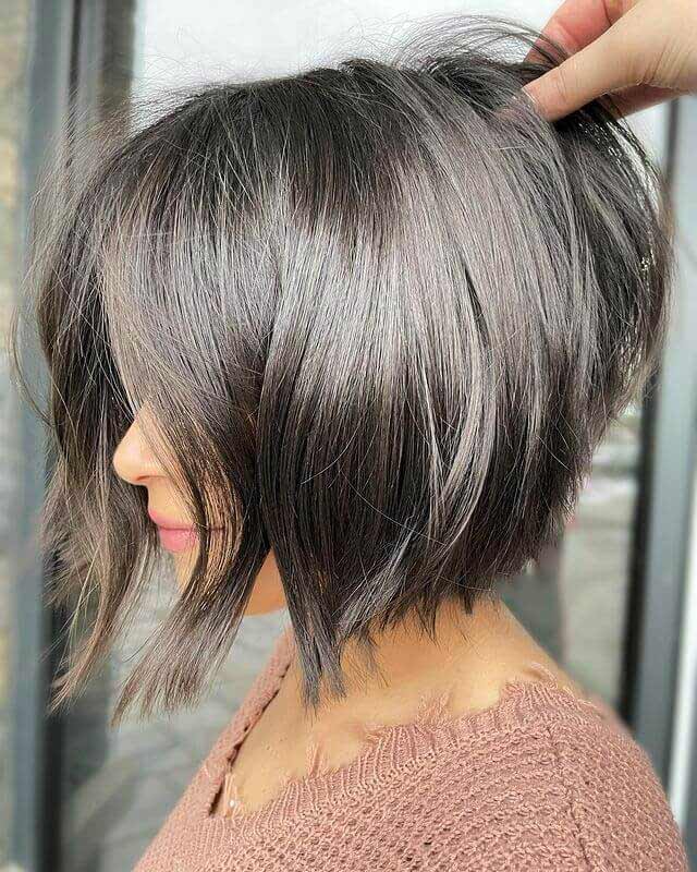 Choppy Black Bob