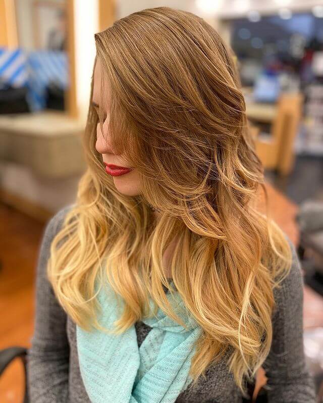 Delicately Layered Hairstyle for Thin Hair