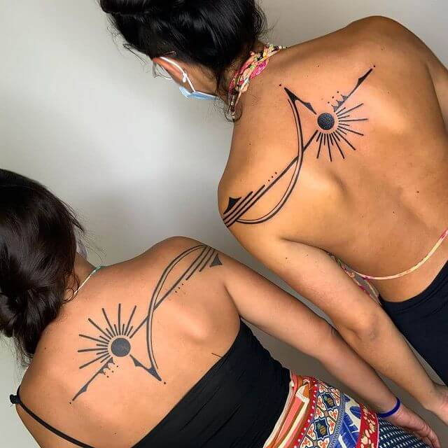 Matching Tattoo For Sister