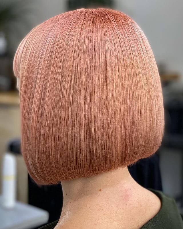 Peach Ombre Hair Color