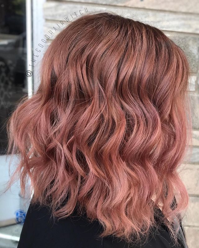 red and blonde highlights