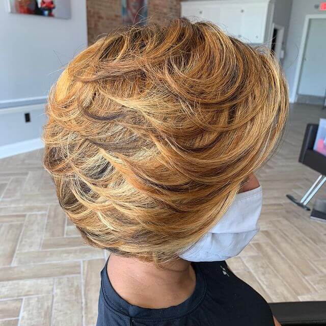 Short Feathered Cut