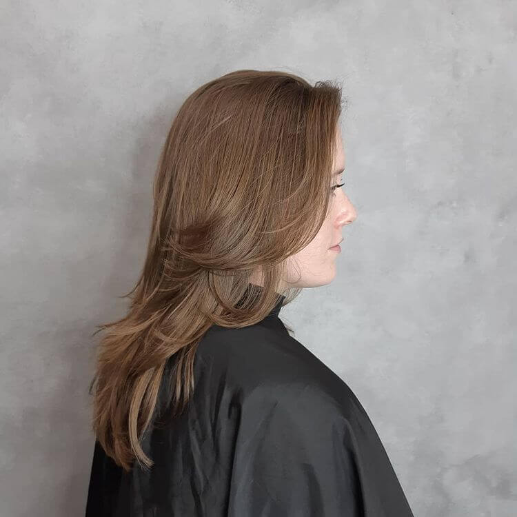 Straight Haircut with Long Layers