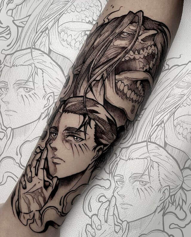 Attack on Titan Tattoos