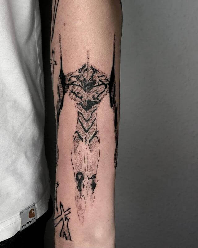 Evangelion Tattoo