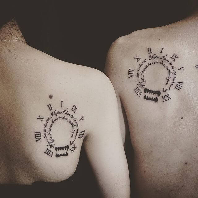 Marriage Anniversary date tattoo Marriage Anniversary Date Tattoo