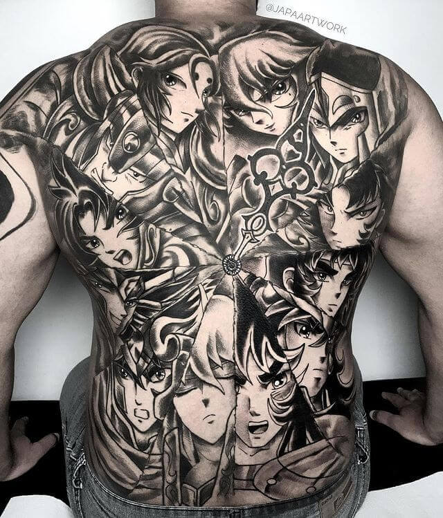 Saint Seiya Tattoo