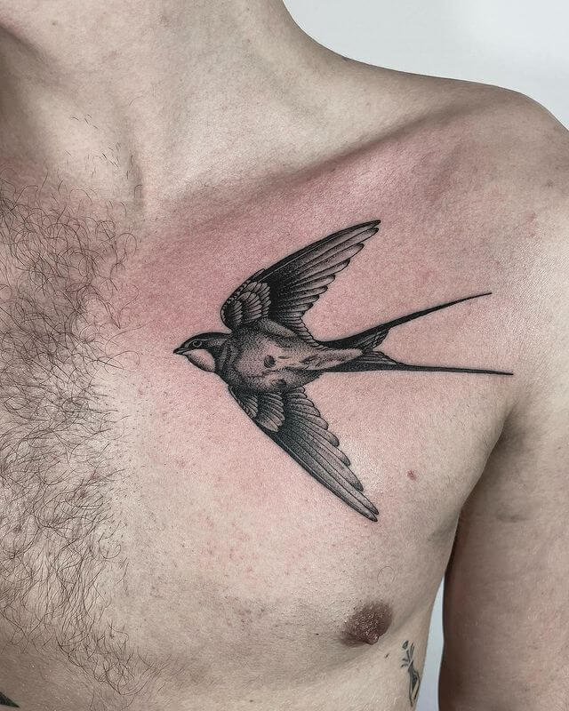 Small Chest Tattoo