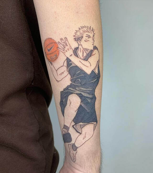Sukuna Jujutsu Kaisen tattoos