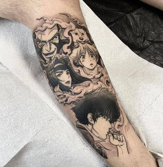 Cowboy Bebop tattoo